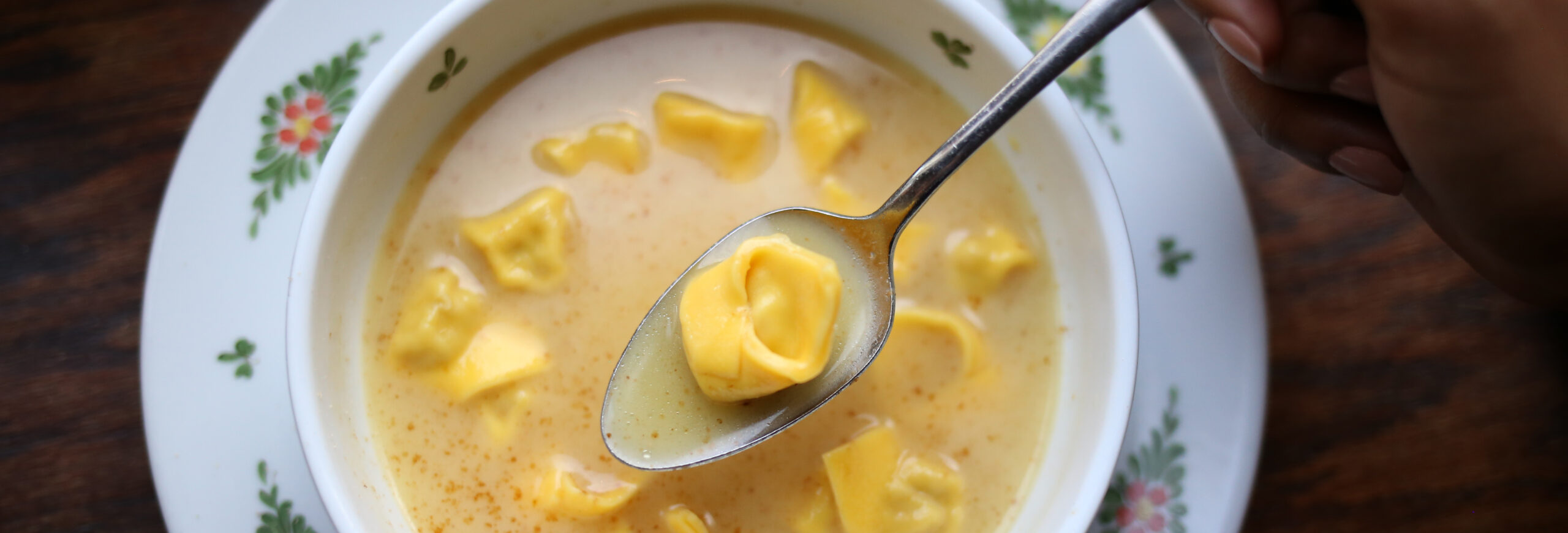 tortellini in broth